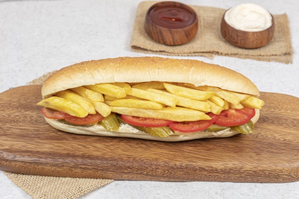 French Fries Sandwich - Samoon